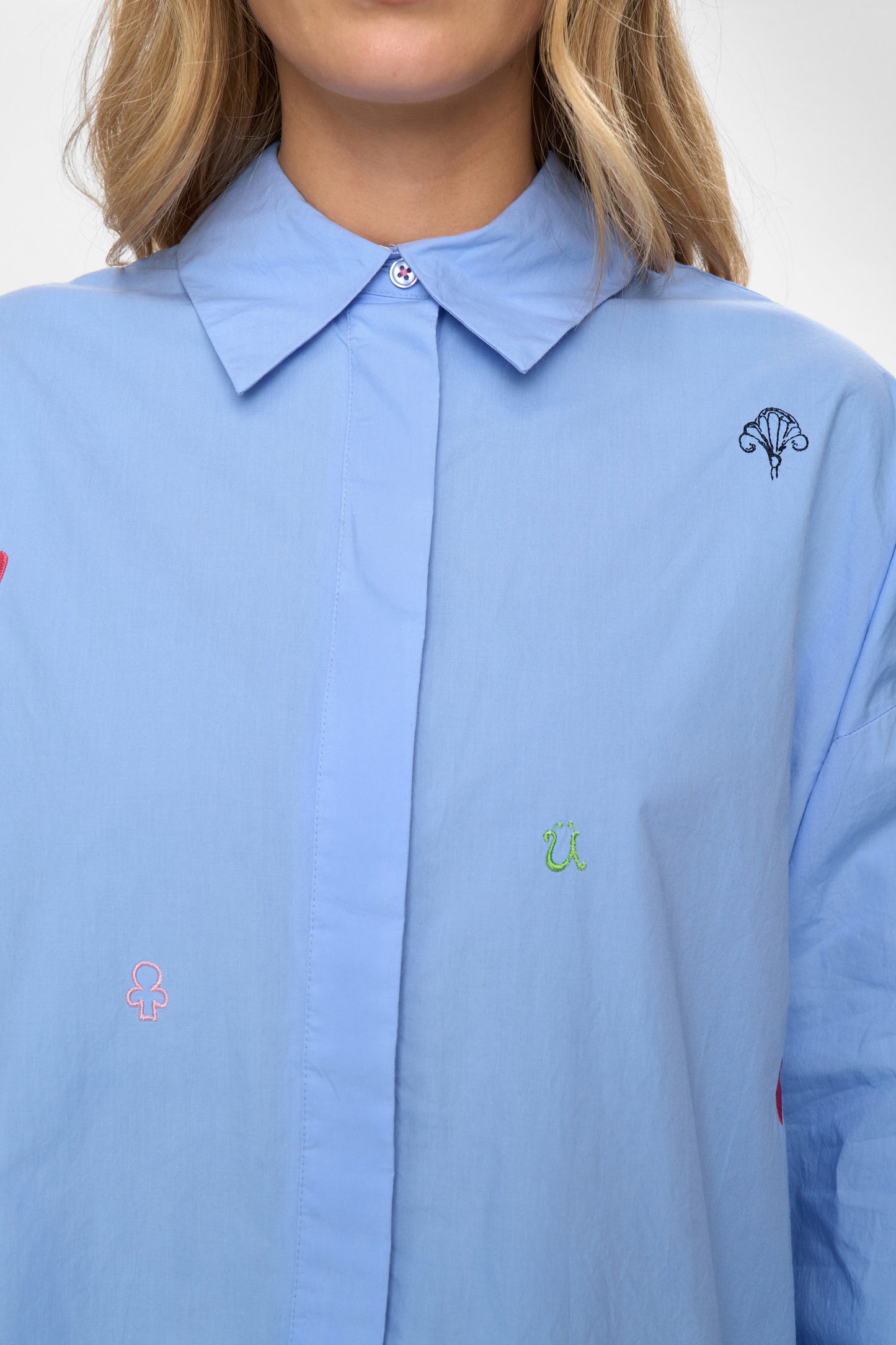NUMPH "NUJuna Shirt" (Hydrangea)