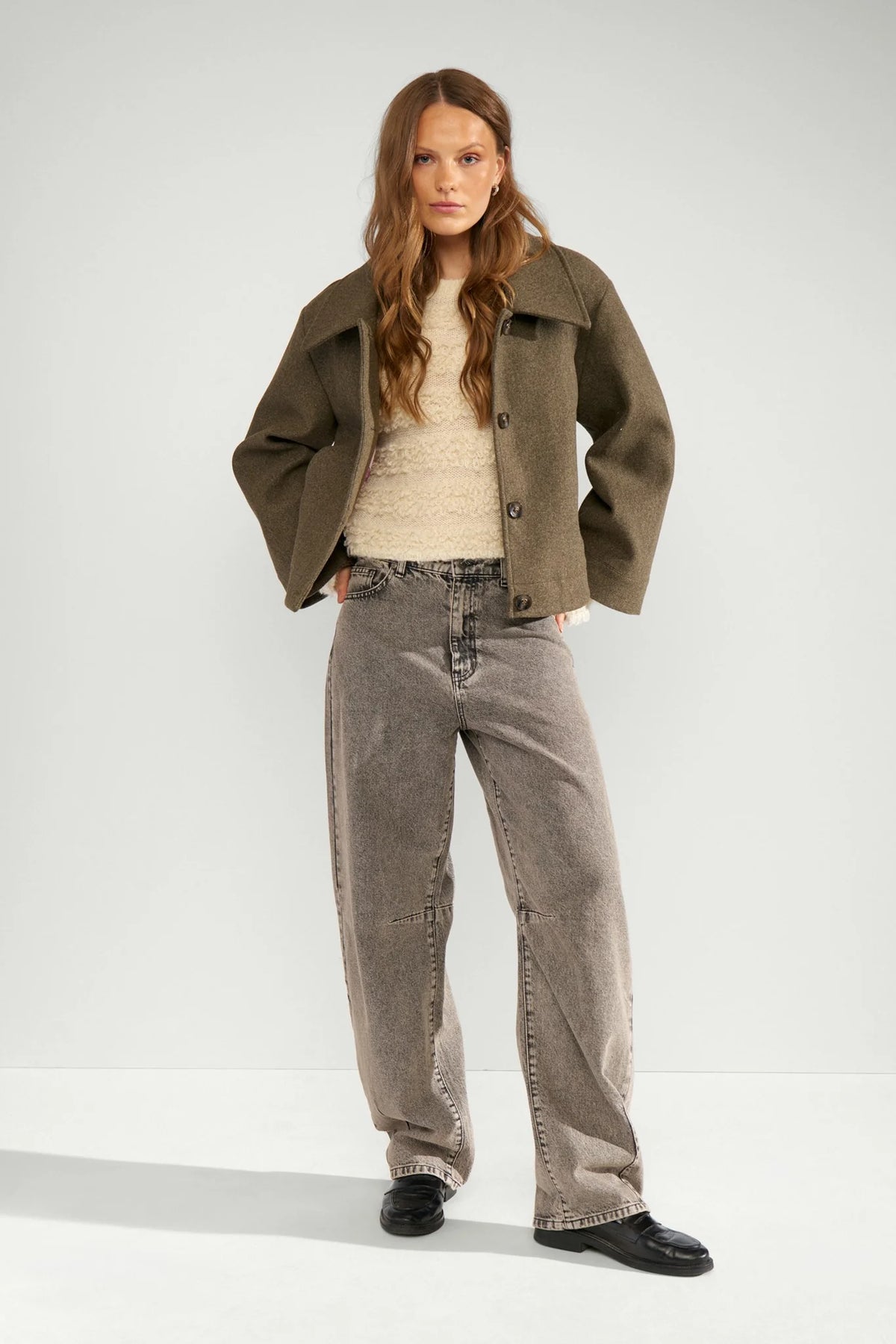 NUMPH "NUKimma Short Jacket" Forest Night)