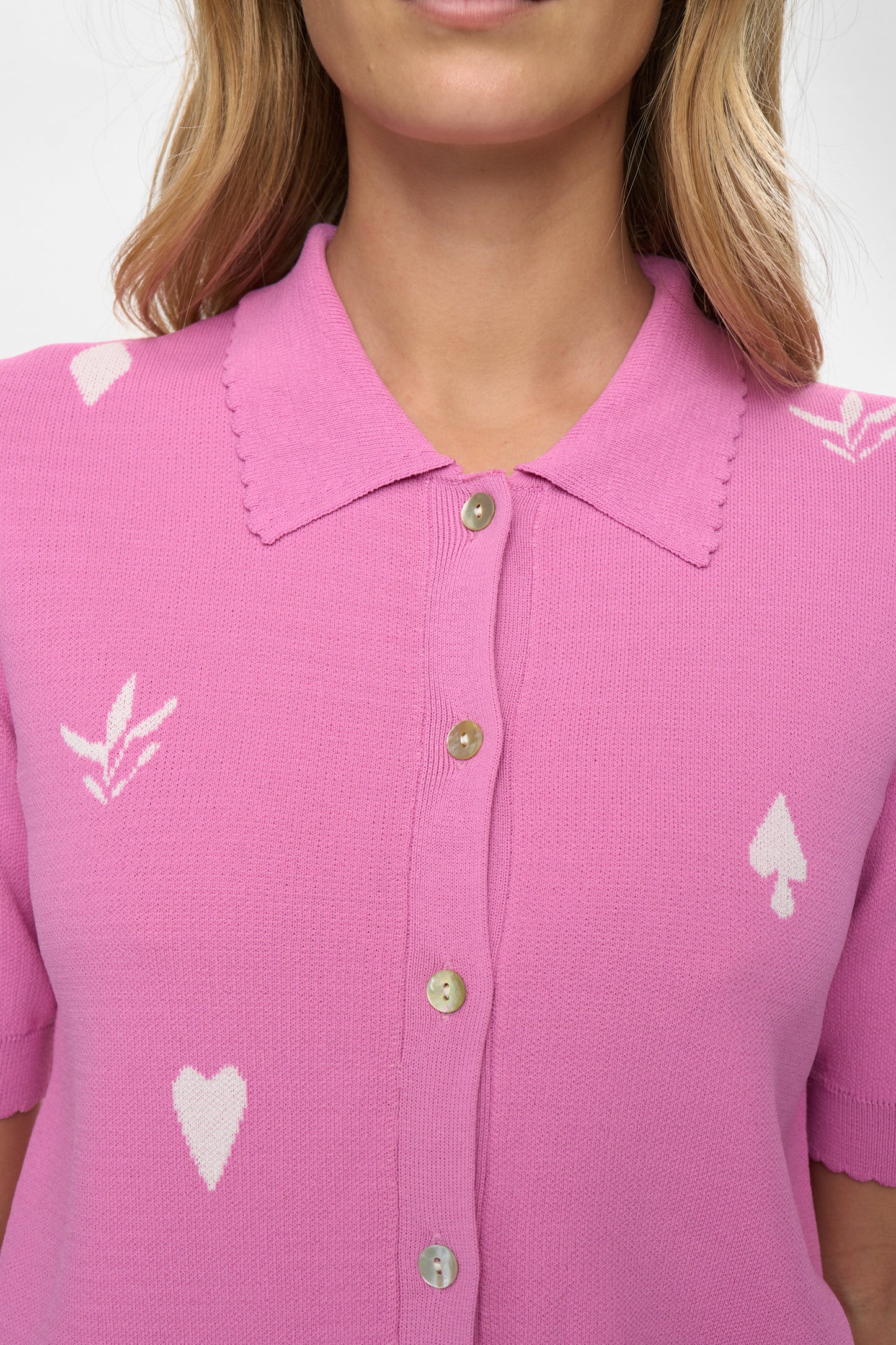 NUMPH "NUMalitta Cardigan" (Fuchsia)