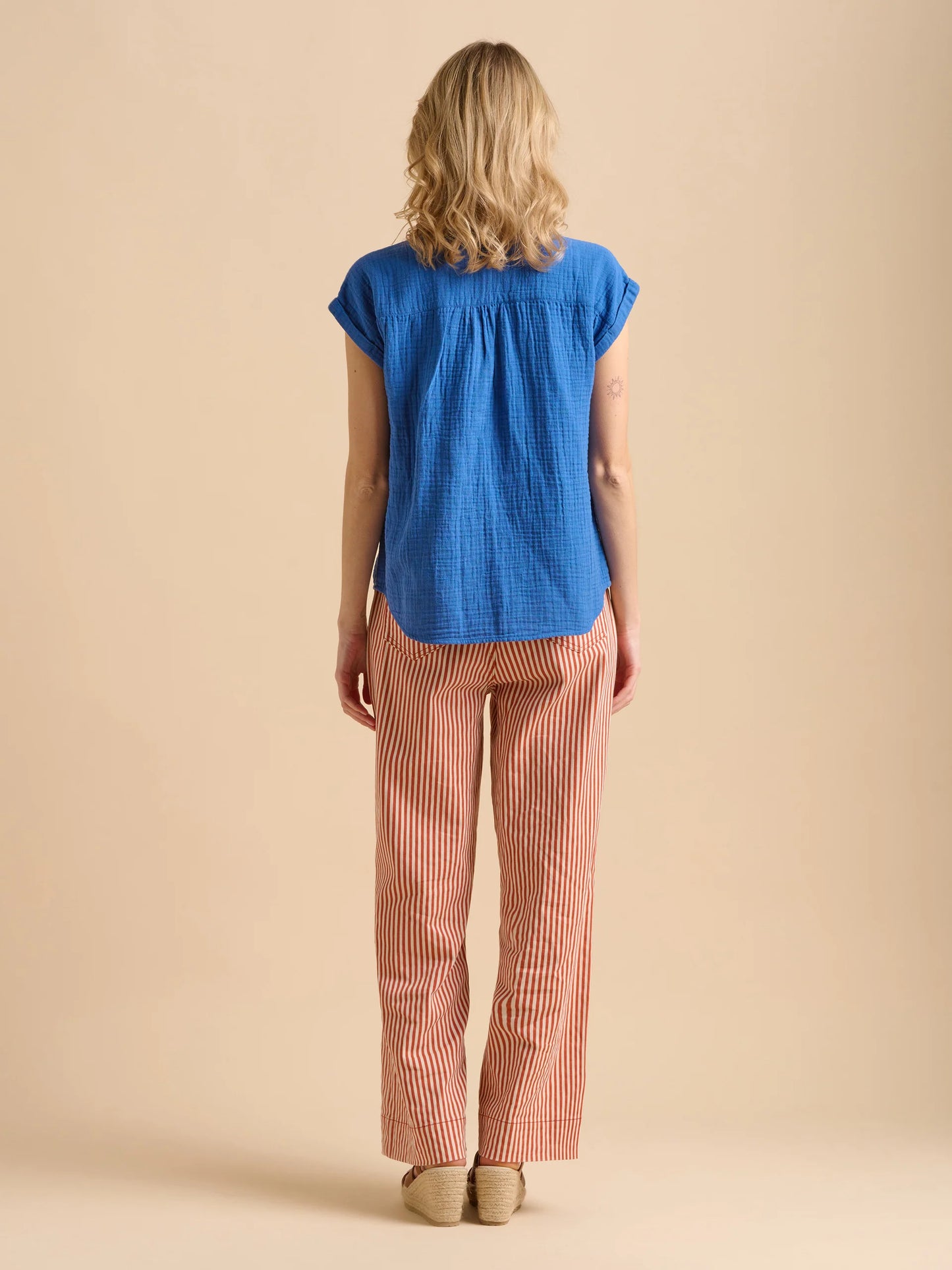 BRAKEBURN "Ocean Blouse" (Blue)