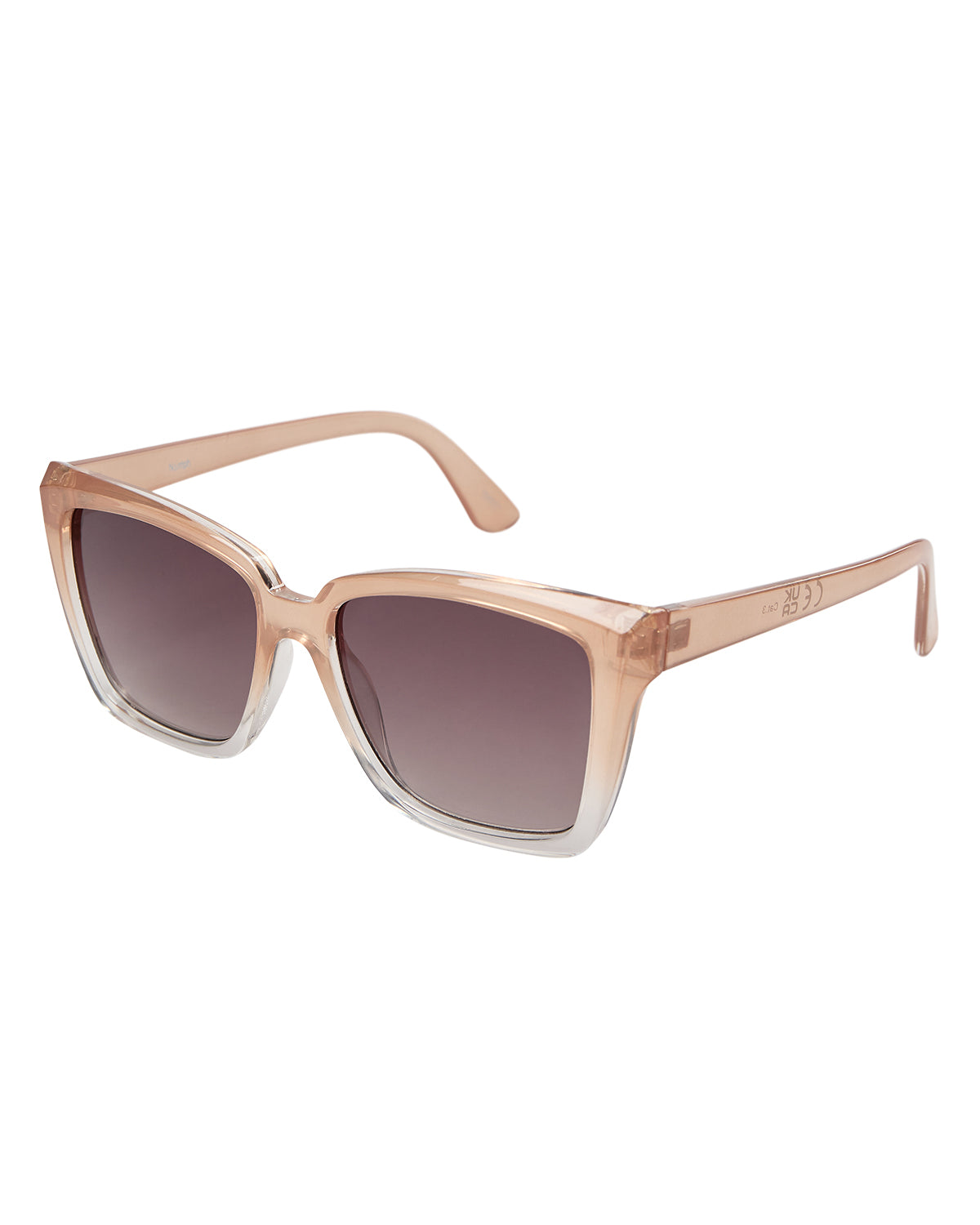 NUMPH 'NUOlive' Sunglasses (Caviar/Sesame)
