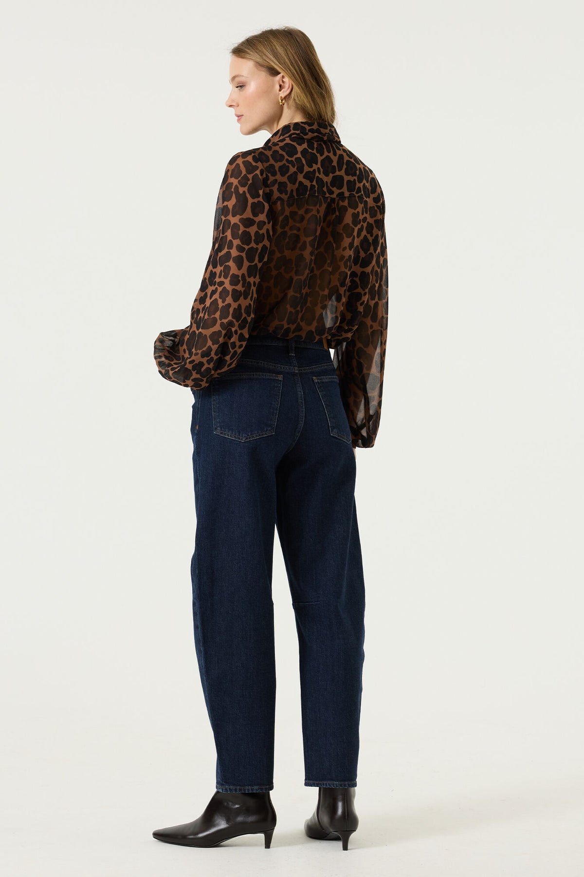 GARCIA "Olive Blouse" (Black) U260035