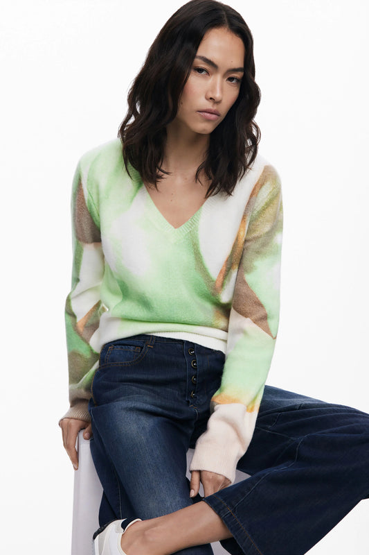 DESIGUAL "OULU Jumper" (Lettuce green)