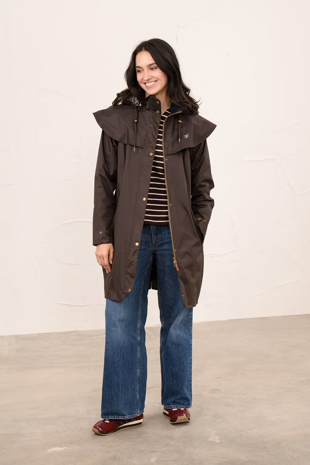 LIGHTHOUSE "Outrider 3/4 Coat"( Chocolate)