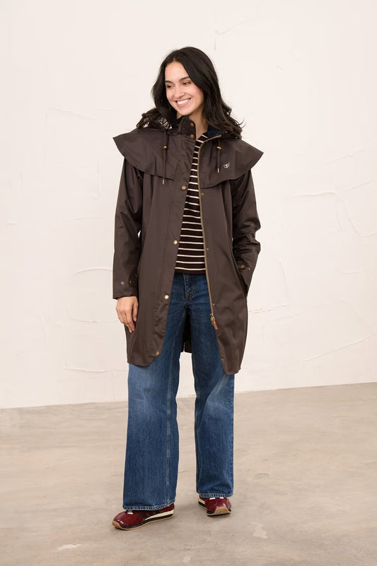 LIGHTHOUSE "Outrider 3/4 Coat"( Chocolate)