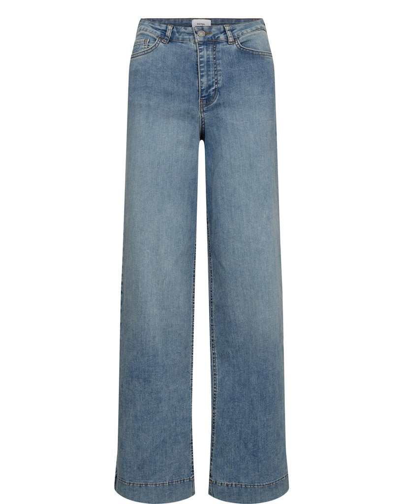 NUMPH "NUParis HR Wide Jean" (stonewash)