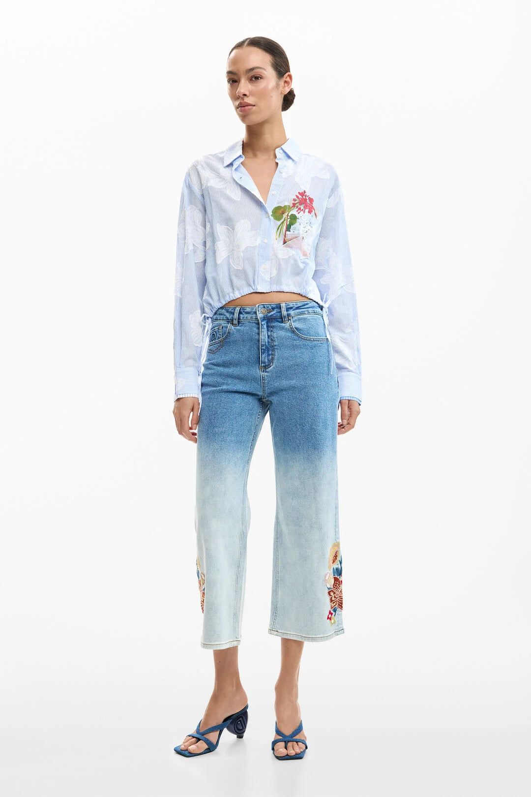 DESIGUAL "Parker Shirt" ( Blue Water )