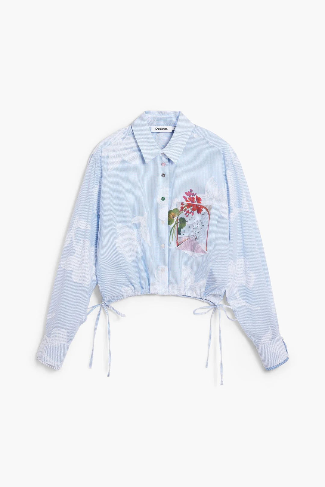 DESIGUAL "Parker Shirt" ( Blue Water )