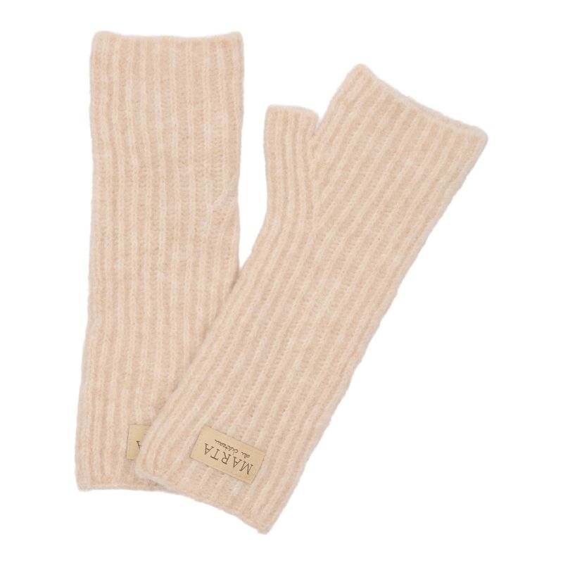 MARTA DU CHATEAU " Philippa Gloves" ( Black/Off White)