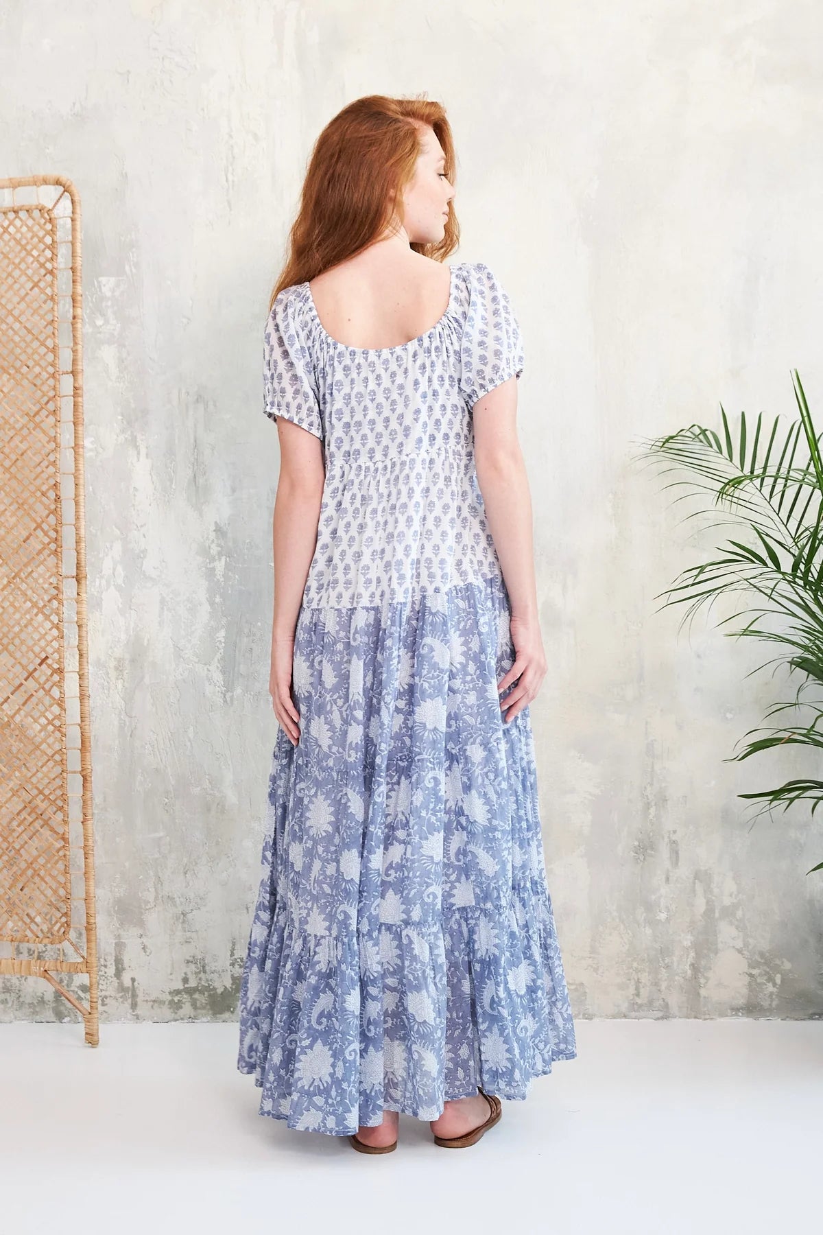 CHICO SOLEIL "Rikita Dress" (Blue)