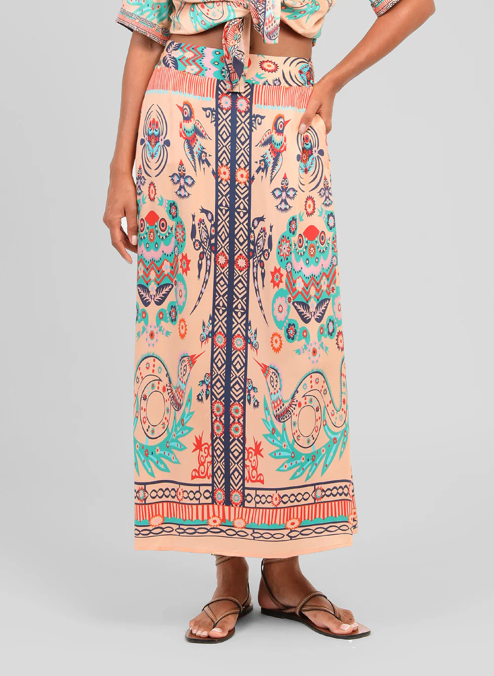 AN'GE "Robineta Skirt" (Samila Ecru)