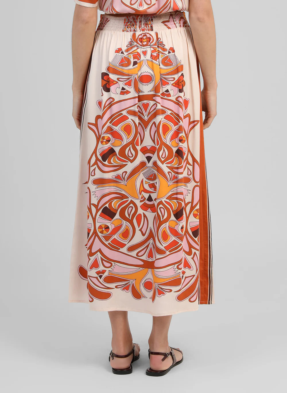 AN'GE "Robinson Skirt" (Venicia Caramel)