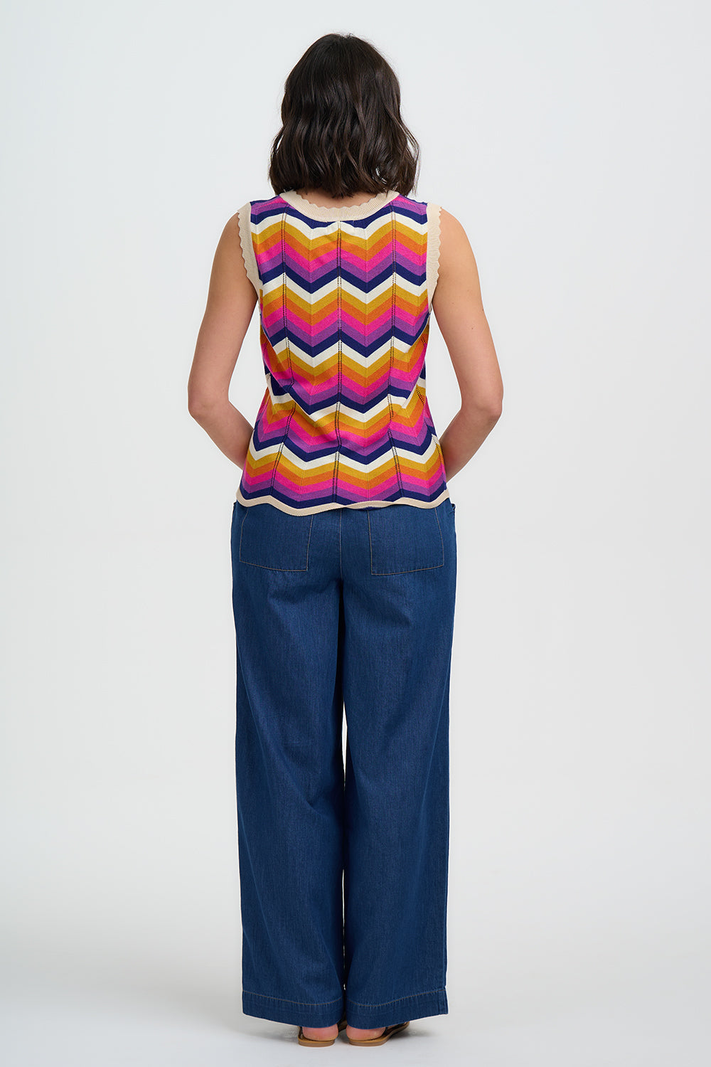 Rosy Knit Vest