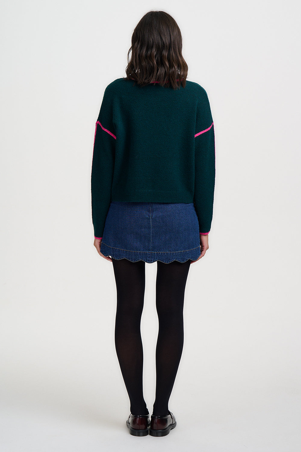 SUGARHILL "Rozalia Jumper" (Jade Green)