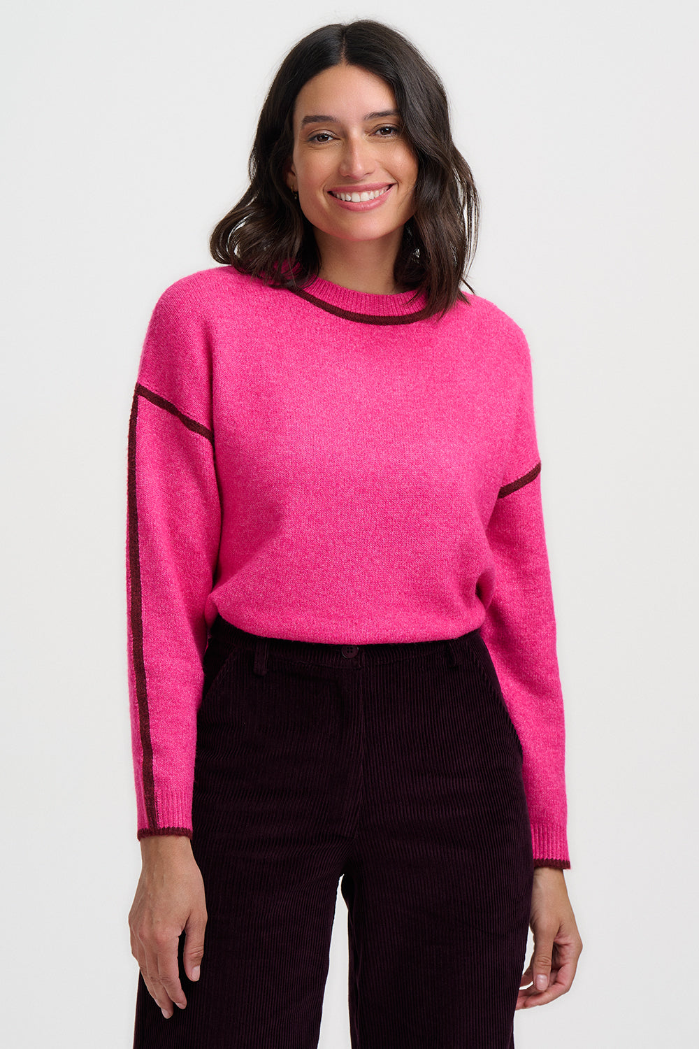 SUGARHILL "Rozalia Jumper" (Hot Pink)