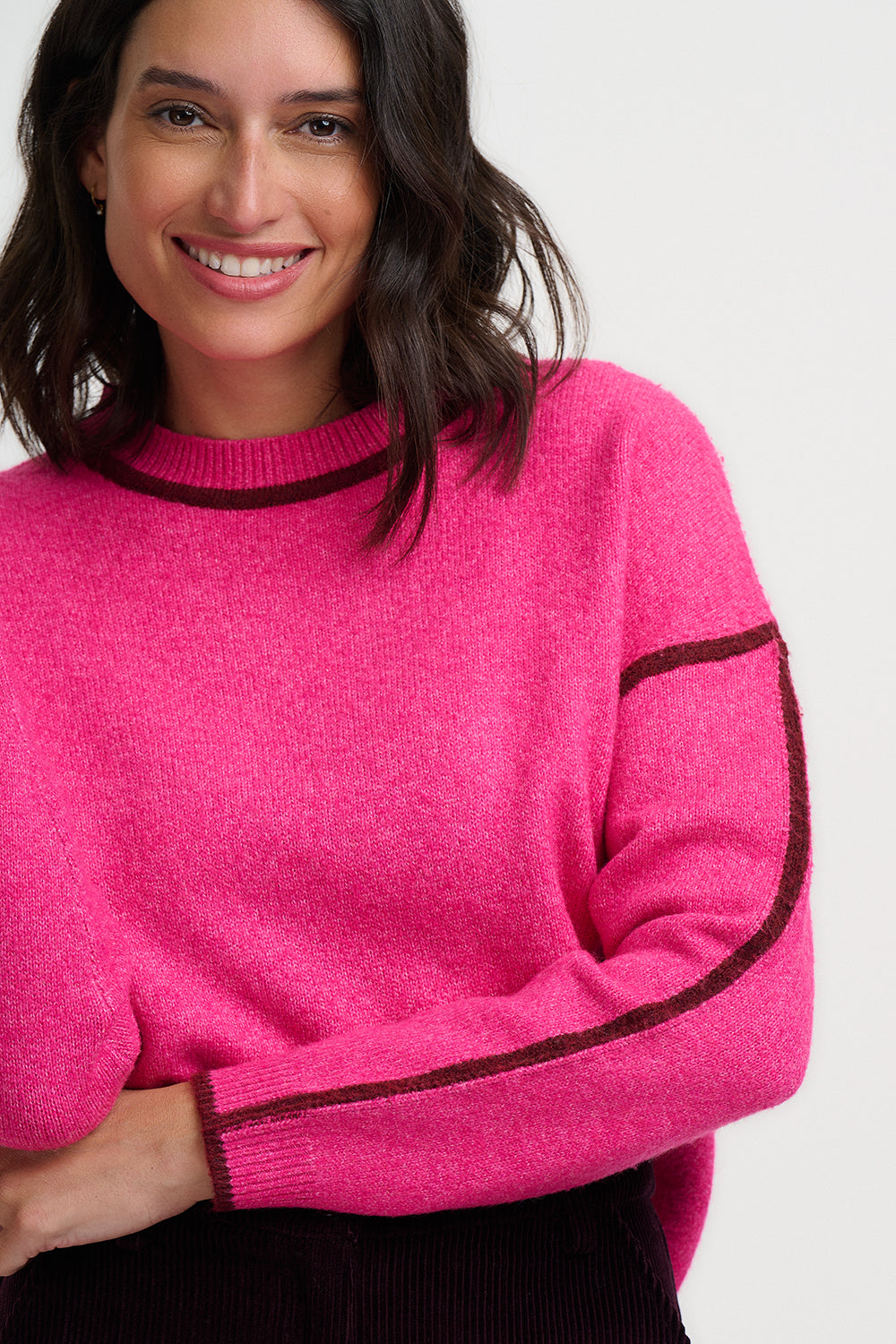 SUGARHILL "Rozalia Jumper" (Hot Pink)