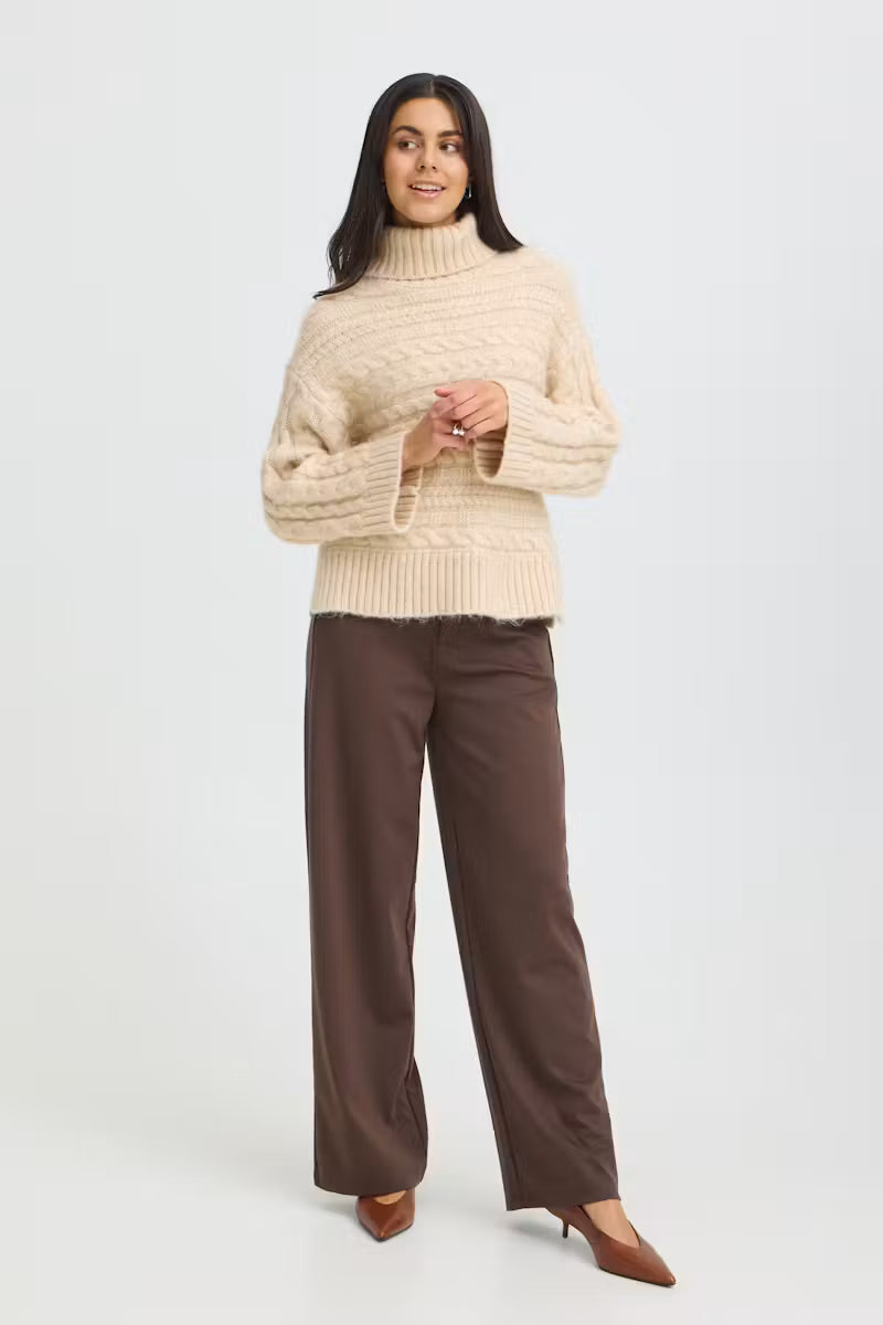 FRANSA "FRSasha Pullover" (Oatmeal)