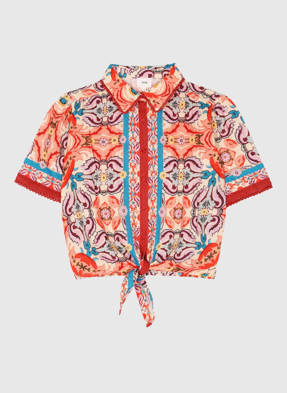 LA'NGE "Saturna Shirt" (Folka Corail)
