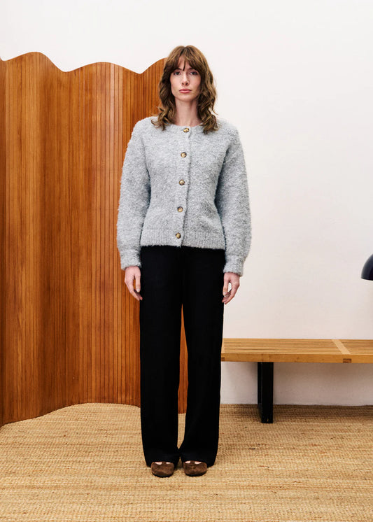 FRNCH "Selkirk Cardigan" (Gris)