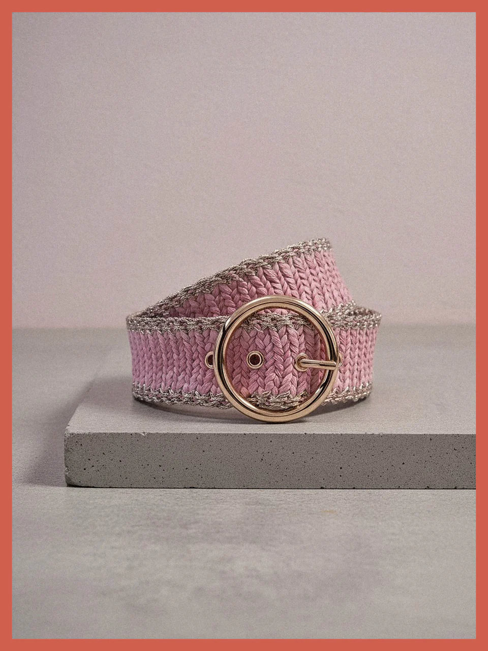 Another classic-the Shannon Summer Belt from NOOKI is the update to your Summer wardrobe for 2026.
Available in a soft rosy pink with gold metallic edging or a warm brown neutral, either combination is great for any outift