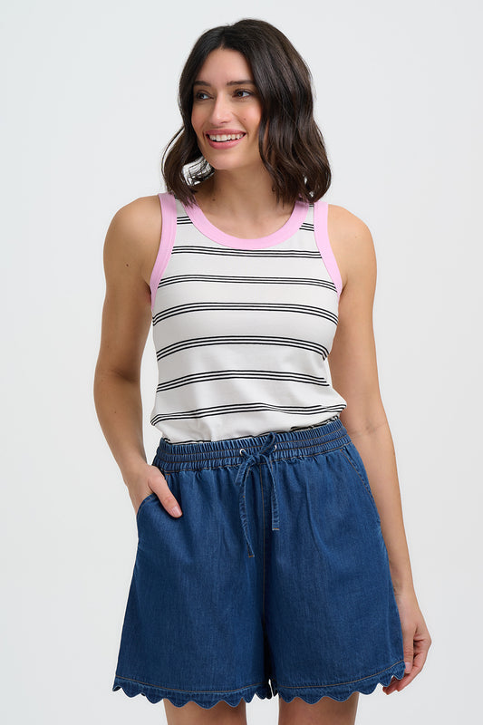 Shelley Scallop Shorts