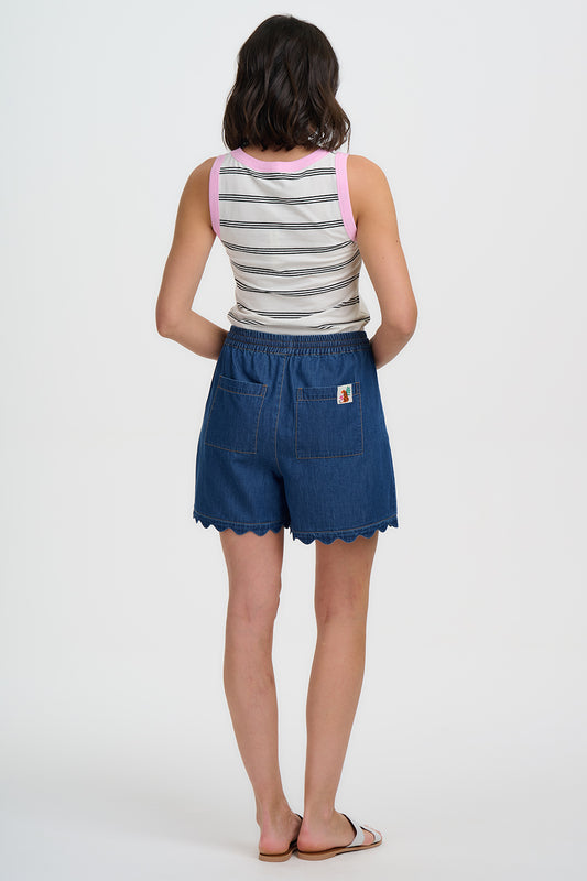 Shelley Scallop Shorts
