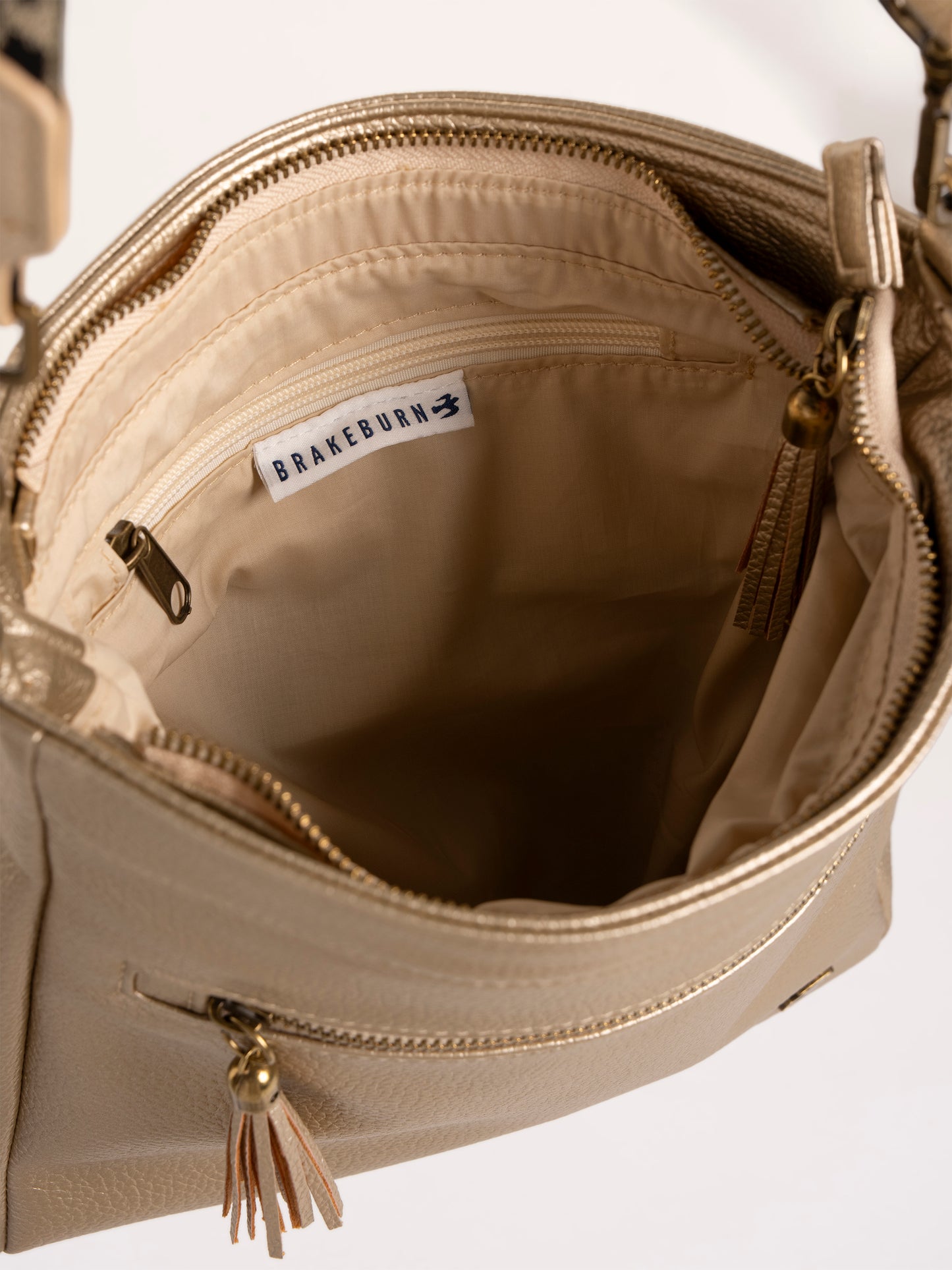 BRAKEBURN "Sierra Gold Cross Body" (Gold)