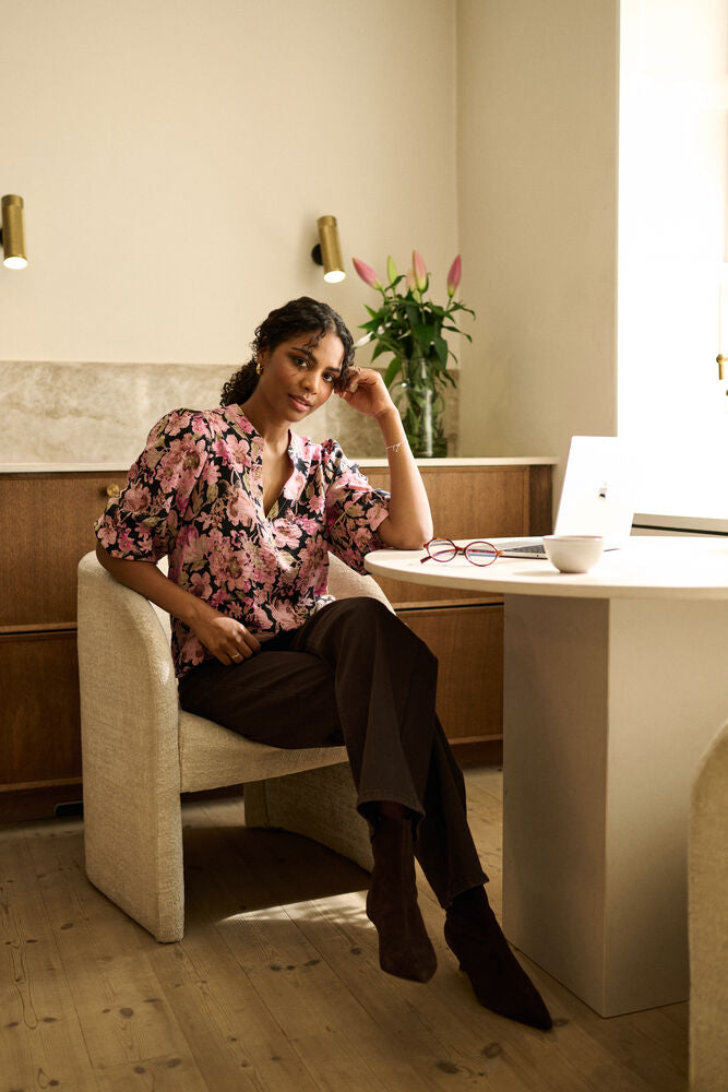 KAFFE "KASirena Blouse" (Fudge)