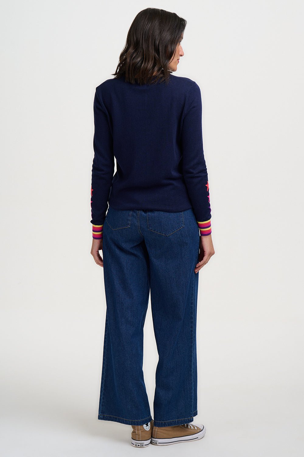 SUGARHILL "Rita Jumper" (Navy Star Cuffs) - ClobR