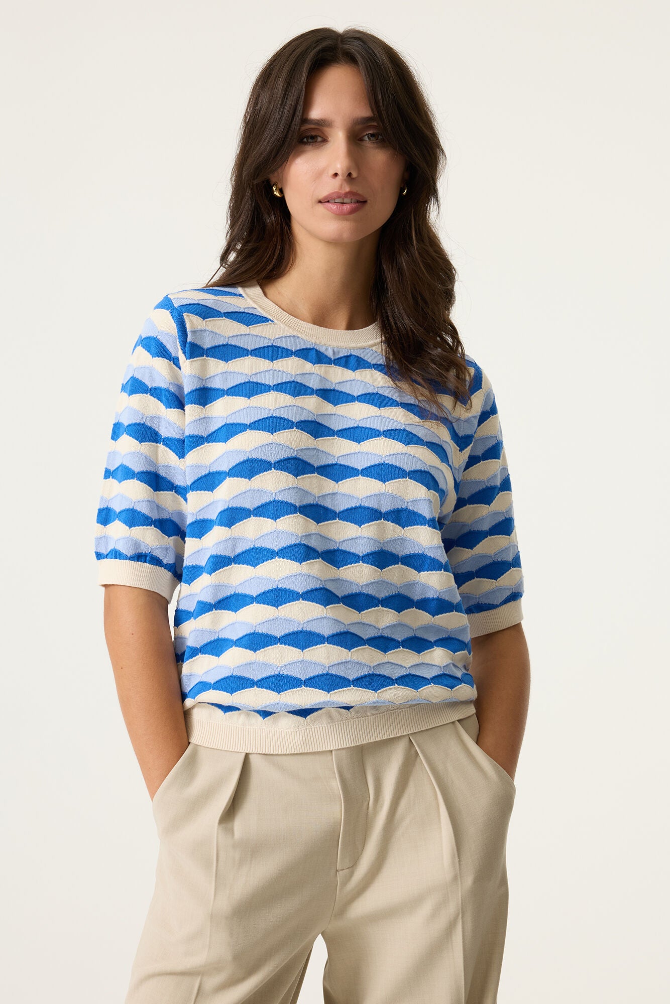 GARCIA "Jumper O260046" (Summer Cobalt)