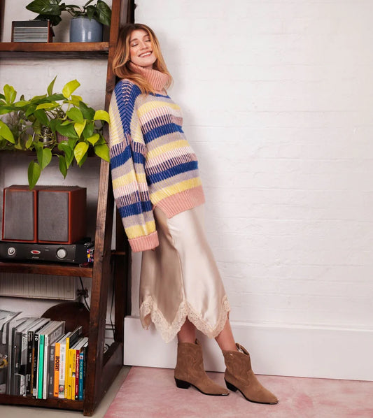 CARA & THE SKY "Tasha Jumper" (Pink)