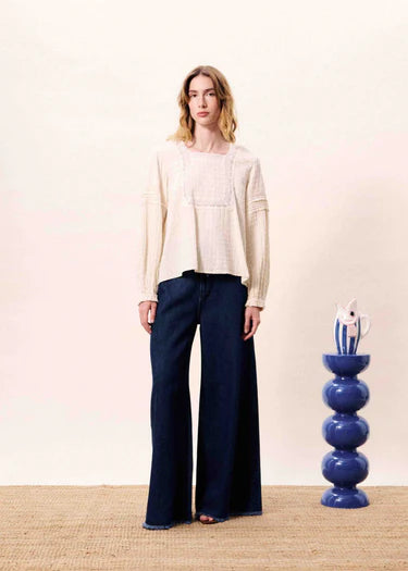 FRNCH"Teahura Blouse" (Beurre)
