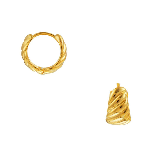 ORELIA "Twist Chubby Huggie" (Pale Gold)