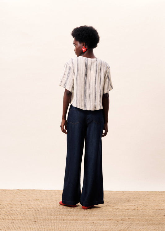 FRNCH "Valea Blouse" Creme"