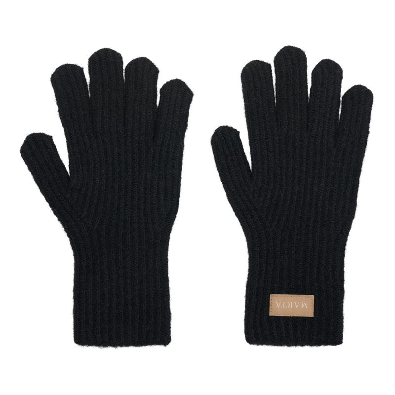 MARTA DU CHATEAU "Vanessa Gloves" (Black/Fango)
