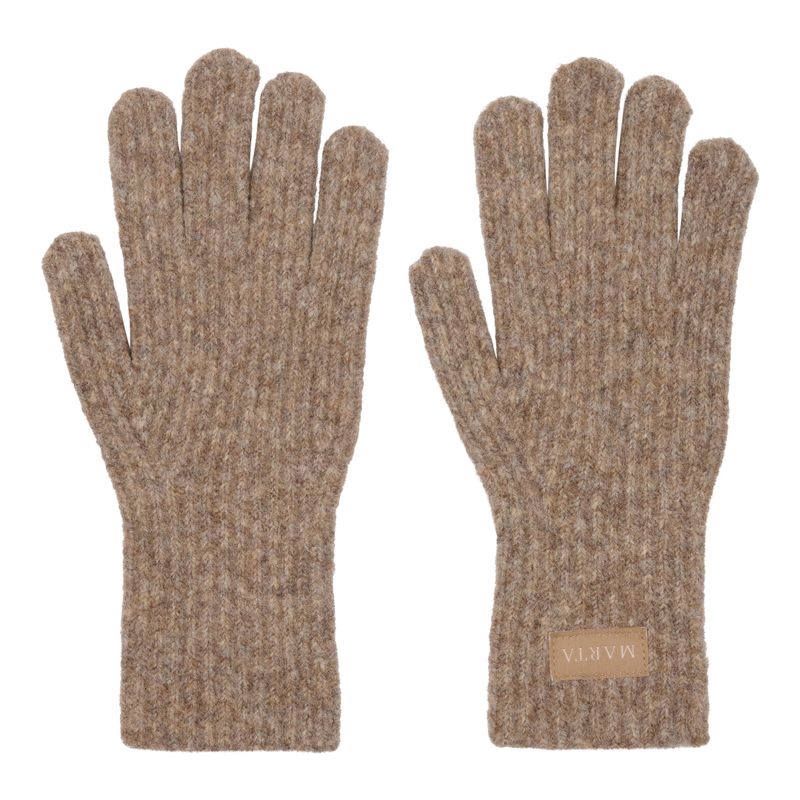MARTA DU CHATEAU "Vanessa Gloves" (Black/Fango)