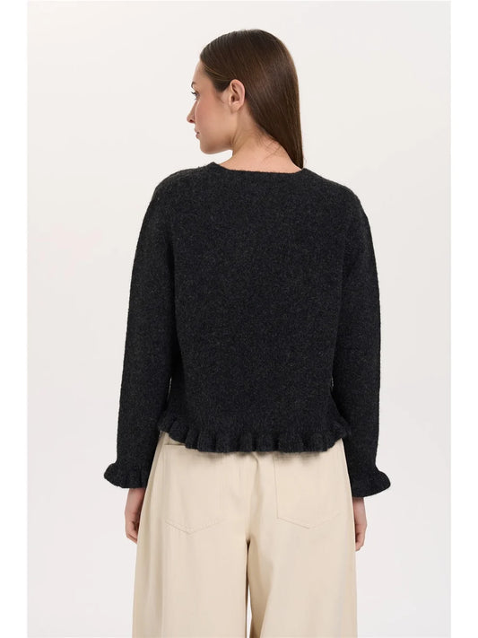 24 COLOURS "Vivian Cardigan" (Black)