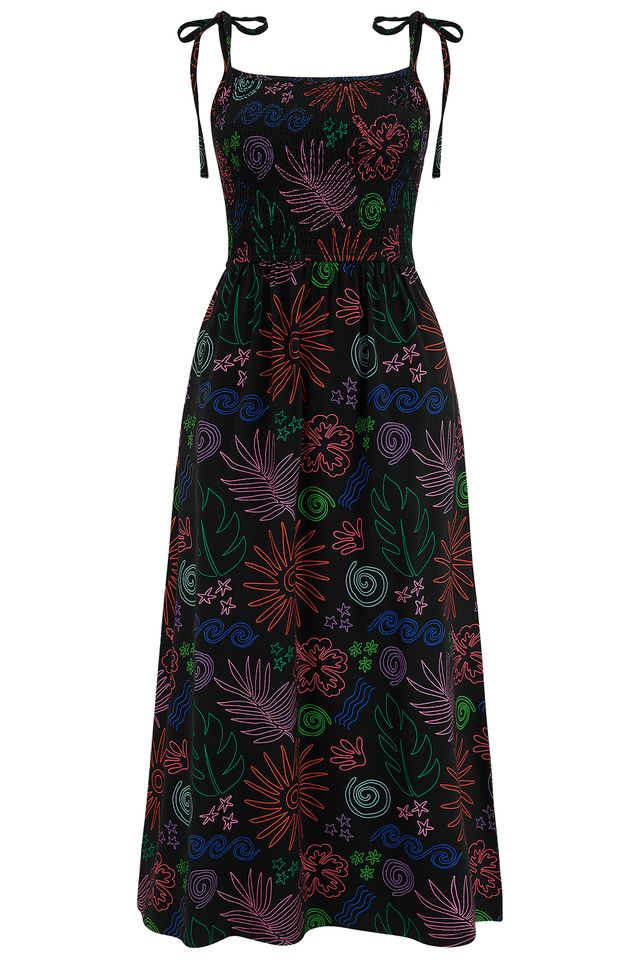 Willa Shired Jersey Midi Dress