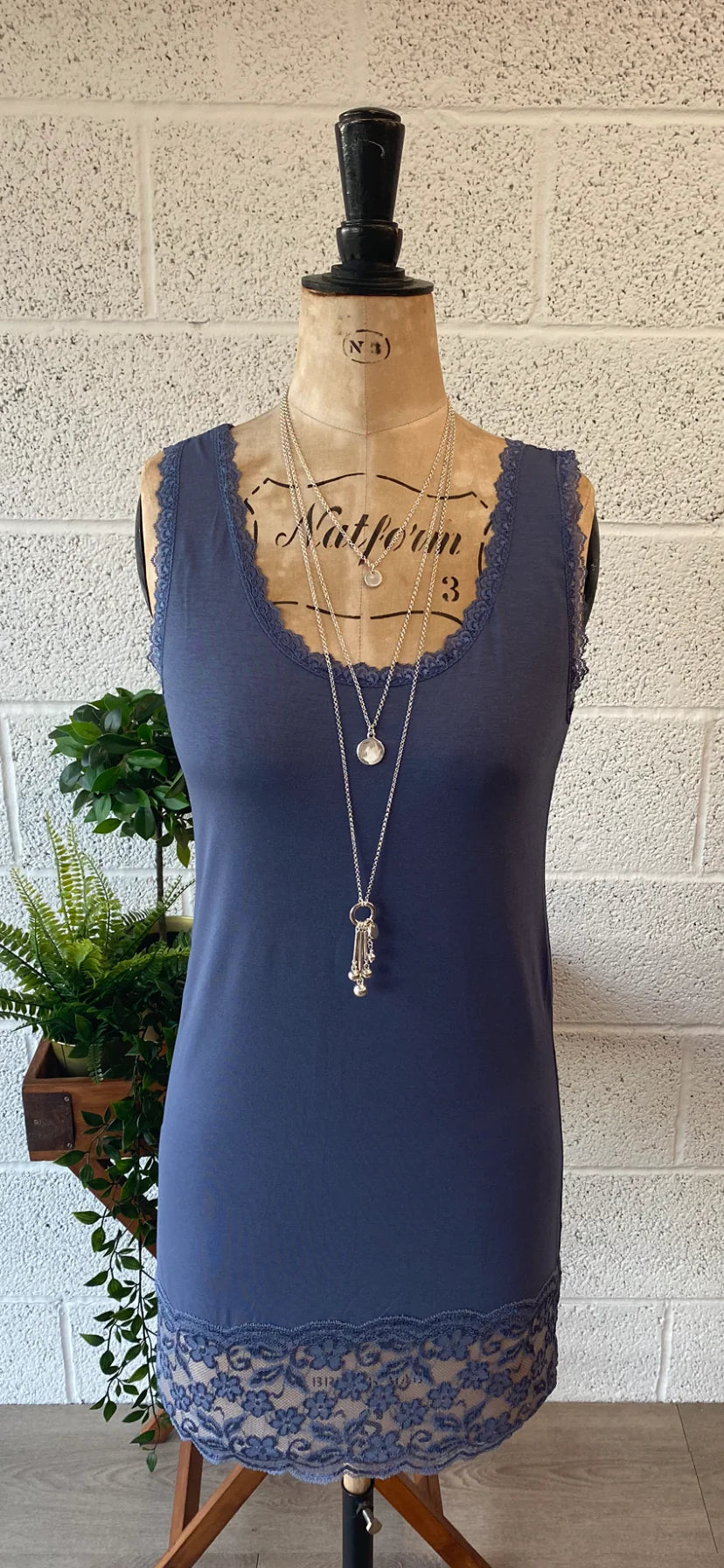 Lace Top Vest