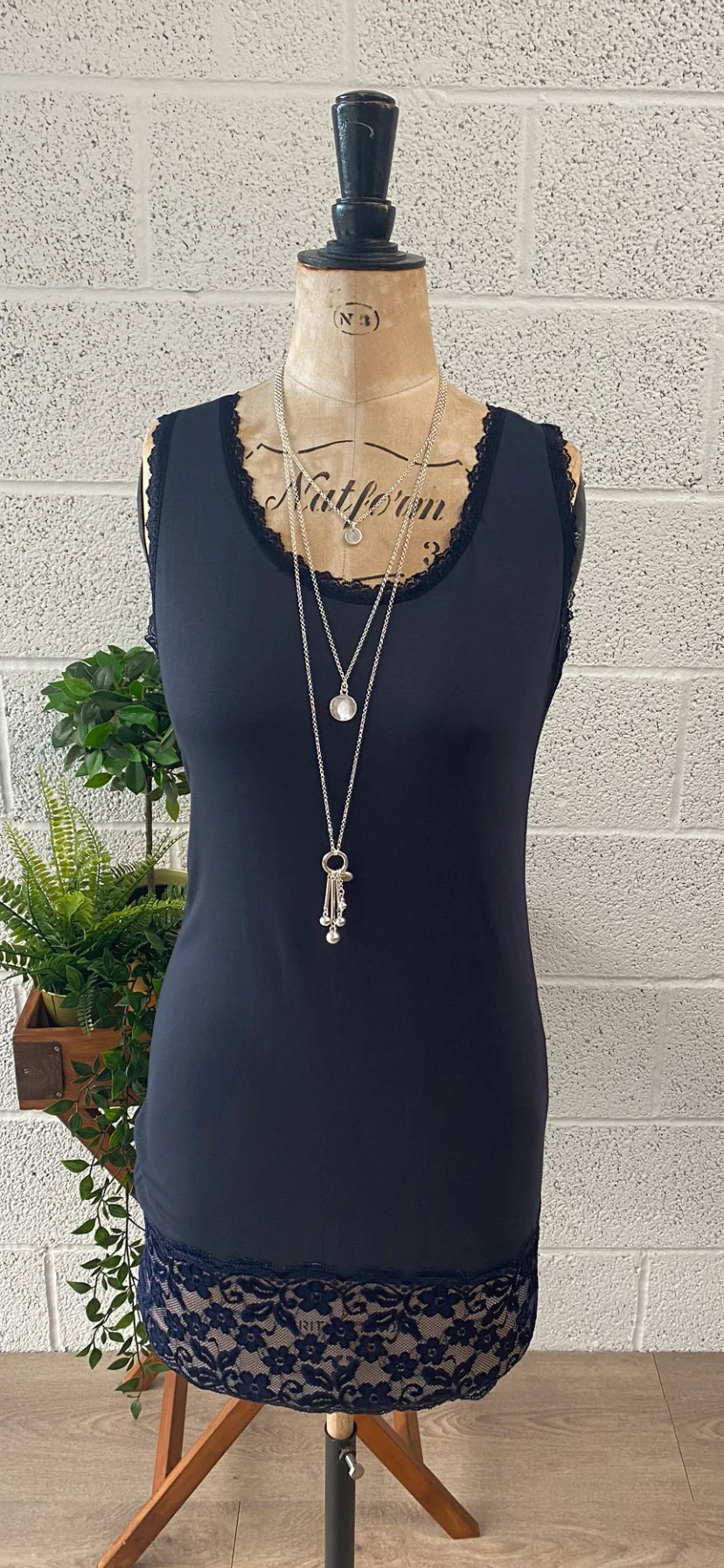 Lace Top Vest