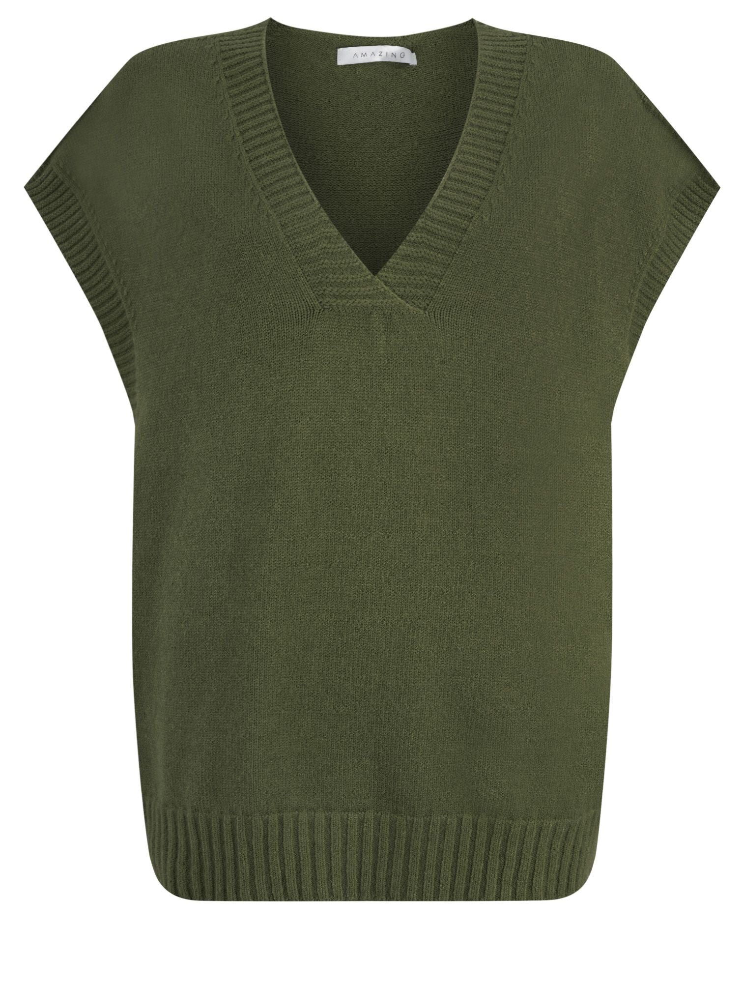 Brightly coloured one size knitwear 