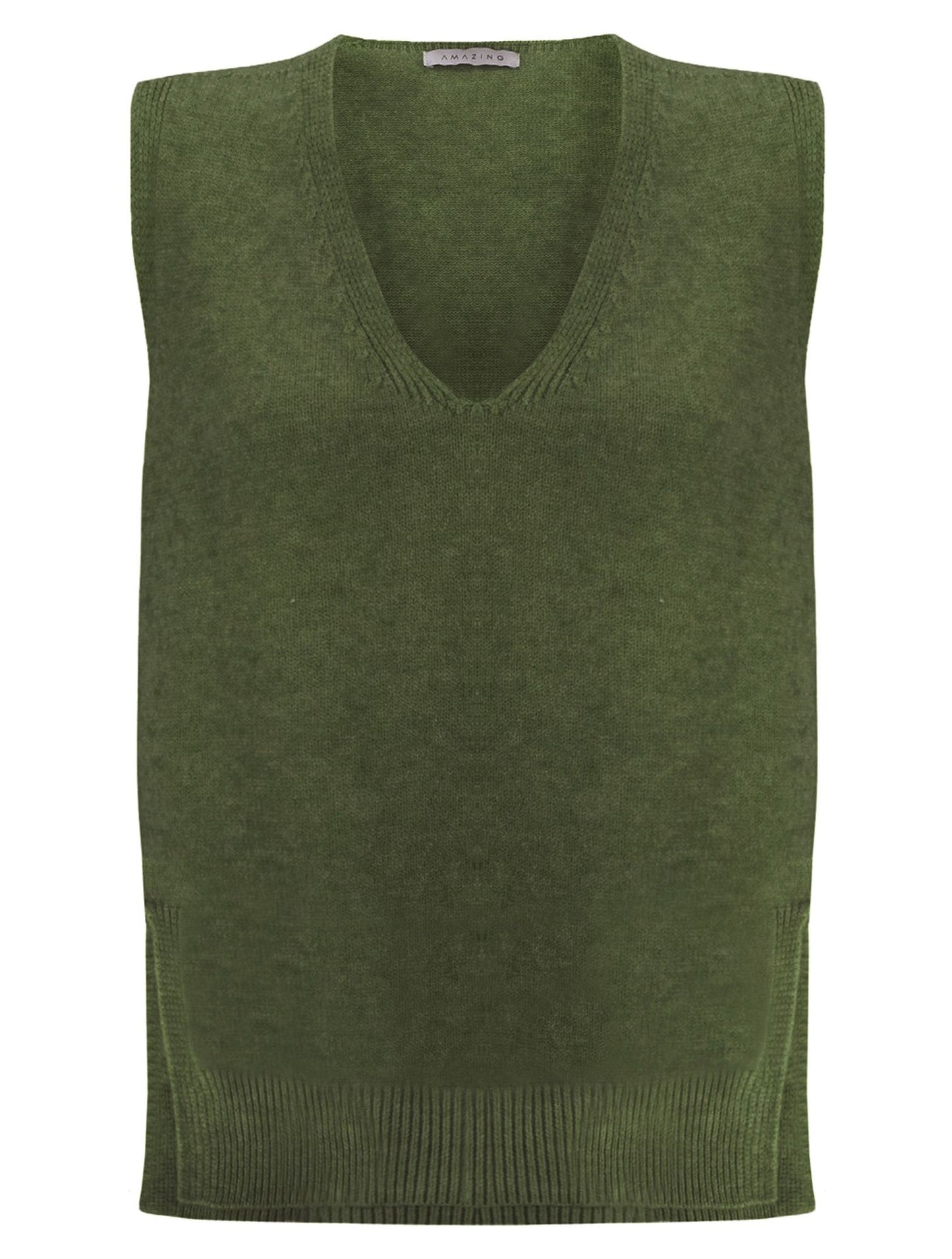Brightly coloured one size winter knitwear 