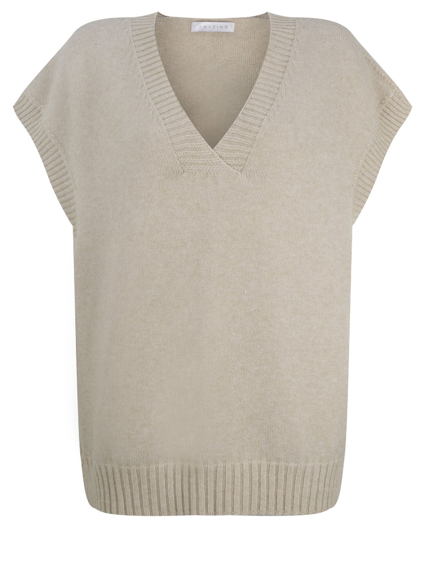 Brightly coloured one size knitwear